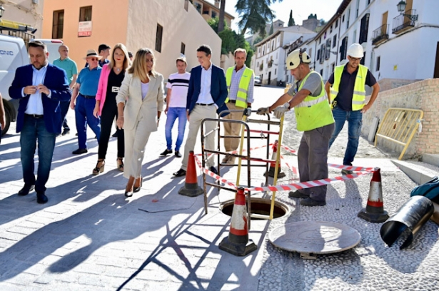 Visita a las obras (AYUNTAMIENTO GRANADA)