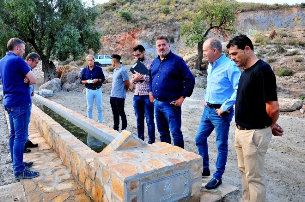 Imagen de la visita a las obras (JUNTA)