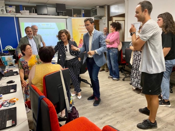 Visita a la Asociación Alfa (PSOE) Visita a la Asociación Alfa (PSOE)