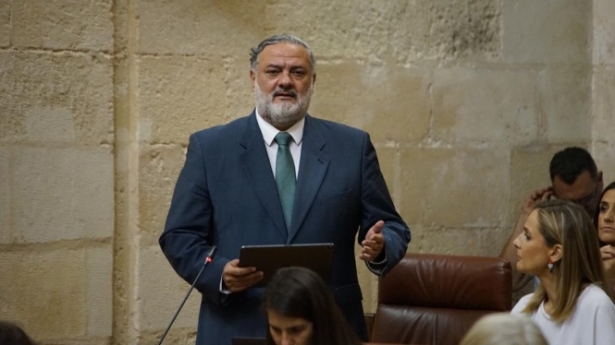 El parlamentario andaluz del PP, Pablo García (PP)