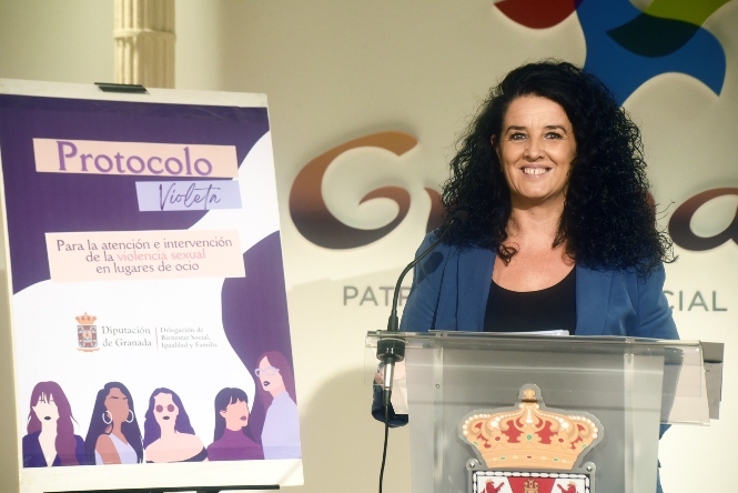 La diputada de Bienestar Social, Igualdad y Familia, Elena Duque (DIPGRA)