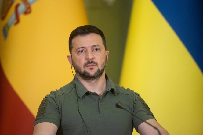 El presidente de Ucrania, Volodimir Zelenski.(UKRAINIAN PRESIDENCY/DPA)