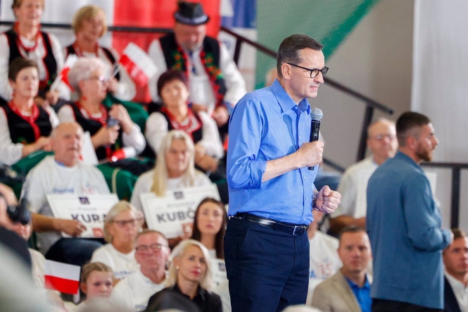 Mateusz Morawiecki, primer ministro de Polonia (KRZYSZTOF ZATYCKI/ZUMA PRESS WIR / DPA)