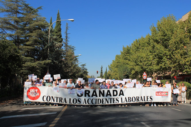 Imagen de la manifestación (CCOO)