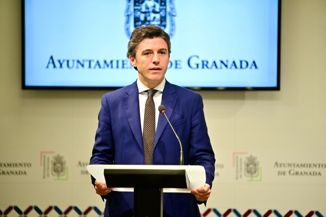 El portavoz del Ayuntamiento de Granada, Jorge Saavedra (AYUNTAMIENTO GRANADA)
