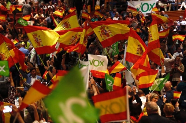 Acto de Vox en Granada (ÁLEX CÁMARA / EUROPA PRESS)