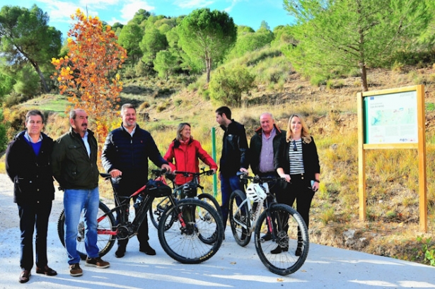 Señalización de la ruta cicloturista (JUNTA)