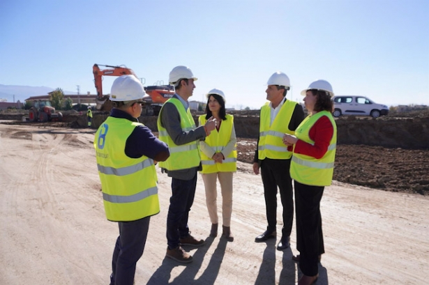Visita a las obras que se desarrollan en el tramo final de la GR-43. (DELEGACIÓN DEL GOBIERNO EN ANDALUCÍA)