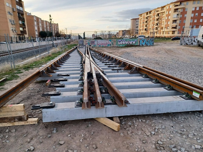 Vías ferroviarias. (ADIF)