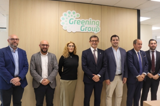 Visita de Jorge Paradela a Greening Group (CRISTIAN FERNÁNDEZ)