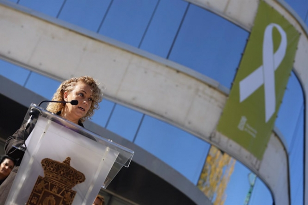 Raquel Orantes lee el manifiesto por el 25N en la Diputación de Granada (ÁLEX CÁMARA/EUROPA PRESS) Raquel Orantes lee el manifiesto por el 25N en la Diputación de Granada (ÁLEX CÁMARA/EUROPA PRESS)