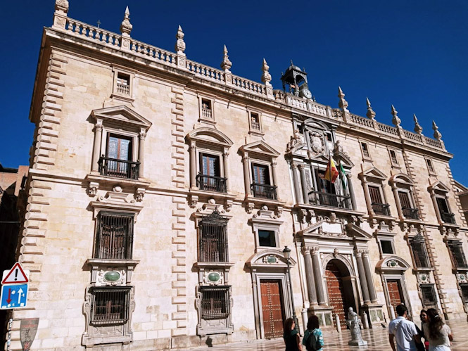 Fachada del TSJA, en Granada (EUROPA PRESS)