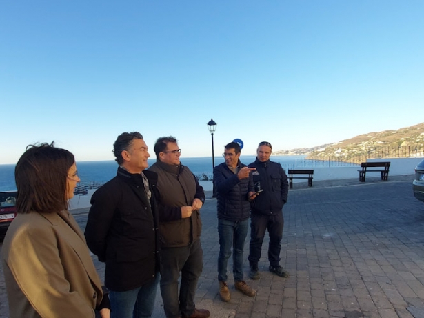 Imagen de la visita a Salobreña (MANCOMUNIDAD)