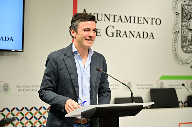 El portavoz del equipo de gobierno, Jorge Saavedra (AYTO. GRANADA)
