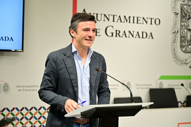 El portavoz del equipo de gobierno, Jorge Saavedra (AYTO. GRANADA)