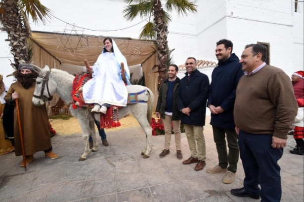 Visita al belén viviente de Albuñán (DIPGRA) 