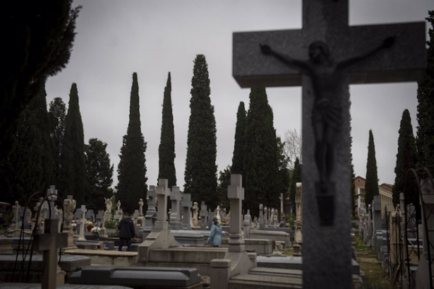 Un cementerio en imagen de archivo (JUAN BARBOSA - EUROPA PRESS) Un cementerio en imagen de archivo (JUAN BARBOSA - EUROPA PRESS)