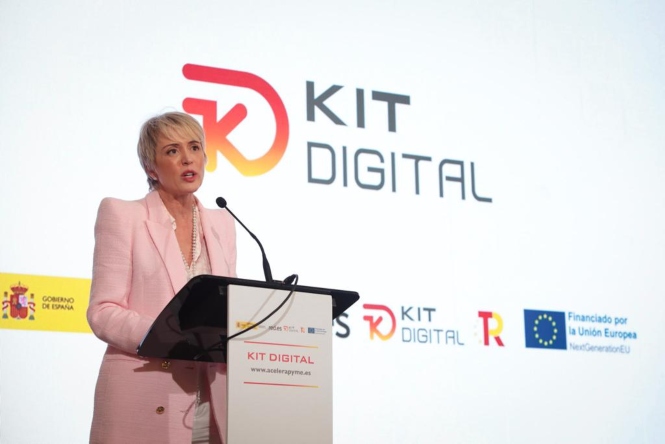 Carmen Artigas presenta el Kit Digital (RED.ES)