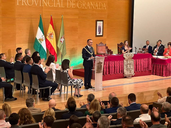 El presidente de la Diputación de Granada, Francisco Rodríguez. Archivo (DIPUTACIÓN DE GRANADA)