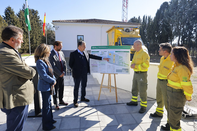 Visita al COT del INFOCA (JUNTA)