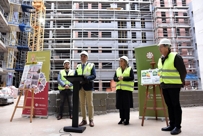 Imagen de la visita al nuevo residencial (DIPGRA)