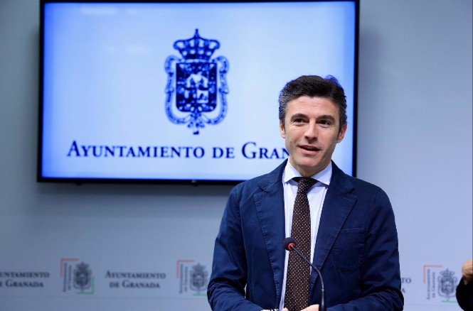 El portavoz del equipo municipal de gobierno de Granada, Jorge Saavedra, en imagen de archivo (AYUNTAMIENTO DE GRANADA) 