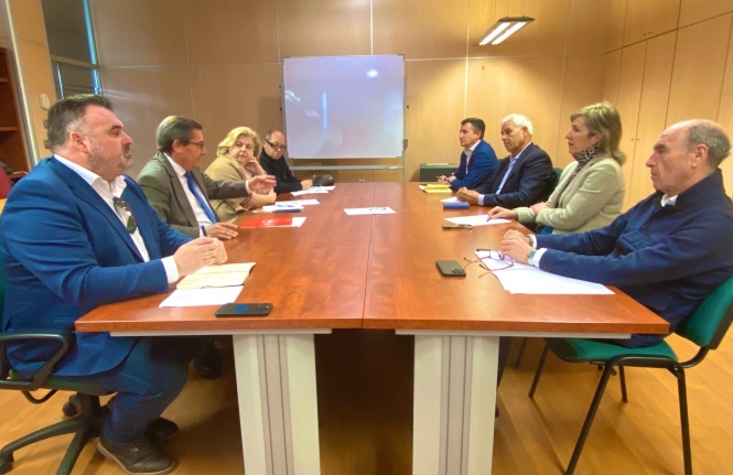 Imagen de la reunión (PSOE)