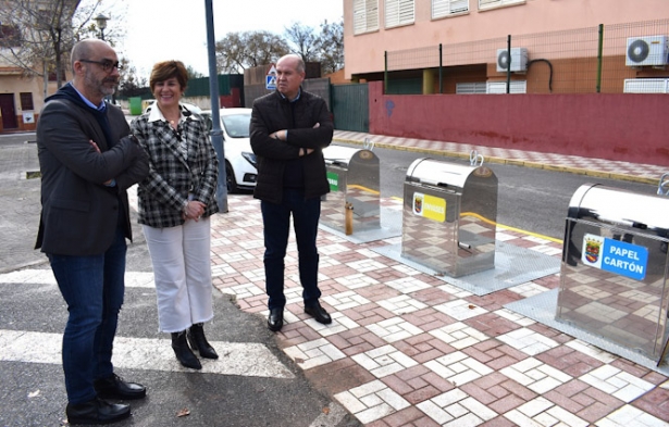 Visita a los nuevos contenedores soterrados (AYTO. ALBOLOTE) Visita a los nuevos contenedores soterrados (AYTO. ALBOLOTE)