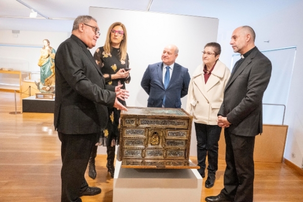 Inauguración de la exposición en la Sala Zaida.(CAJA RURAL) Inauguración de la exposición en la Sala Zaida.(CAJA RURAL)