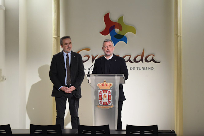 Los diputados Nicolás Navarro y Antonio Díaz (DIPGRA)