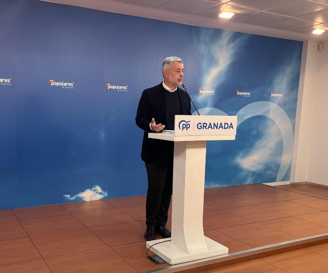 El vicesecretario de Sanidad del Partido Popular de Granada, Nicolás Navarro (PP)
