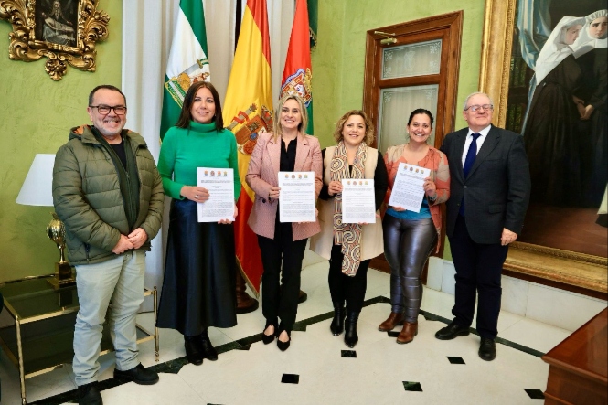 Firma del convenio (AYTO. GRANADA) 