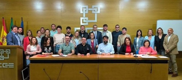 Firma del convenio del sector del comercio (UGT) Firma del convenio del sector del comercio (UGT)