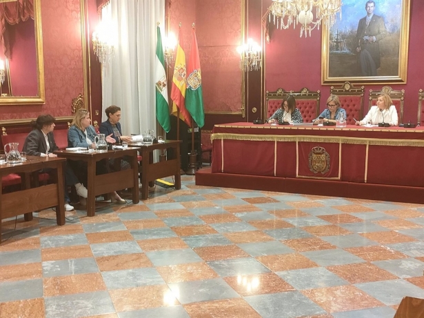 La concejal de Política Social, Familia, Discapacidad y Mayores de Granada, Amparo Arrabal, primera por la derecha en la imagen, en la comisión del ramo de este martes (EUROPA PRESS) La concejal de Política Social, Familia, Discapacidad y Mayores de Granada, Amparo Arrabal, primera por la derecha en la imagen, en la comisión del ramo de este martes (EUROPA PRESS)