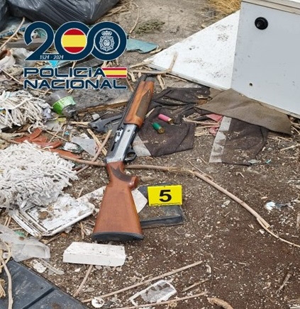 Arma intervenida (POLICÍA NACIONAL)