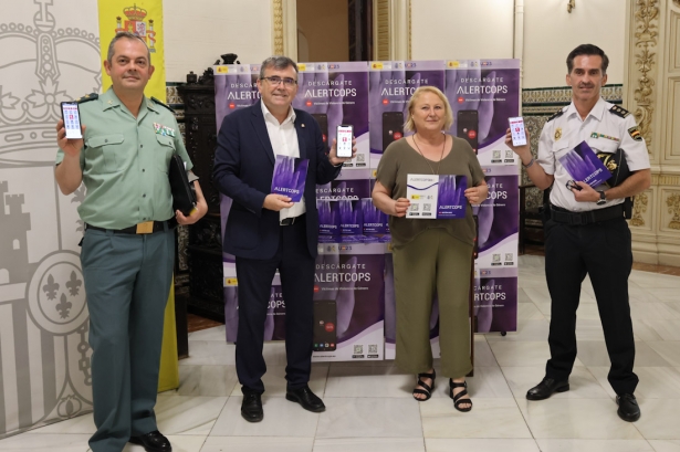 Presentación del botón SOS de Alertcops (JUNTA) Presentación del botón SOS de Alertcops (JUNTA)