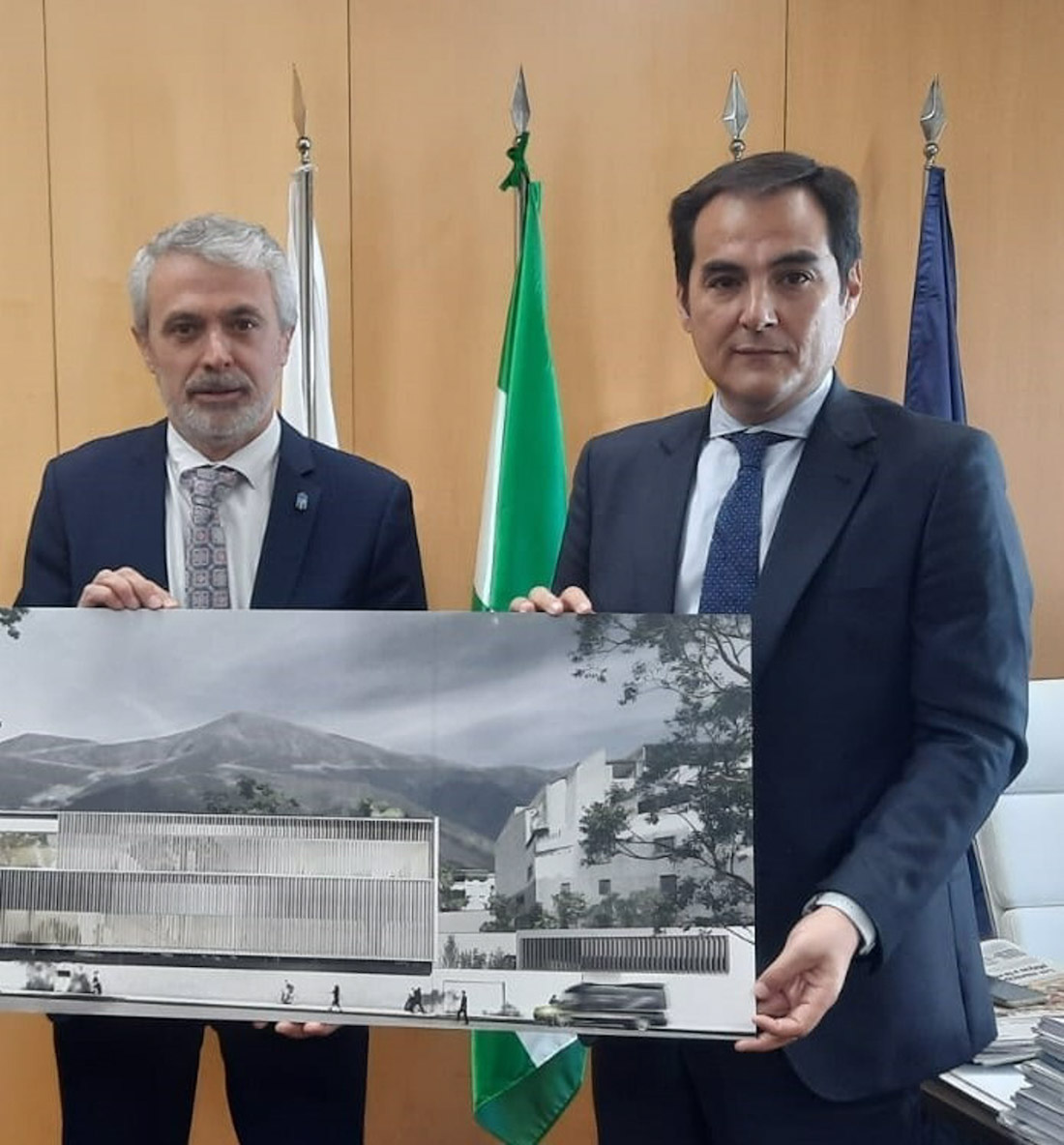 Imagen de archivo de la presentación del proyecto (JUNTA DE ANDALUCÍA) 