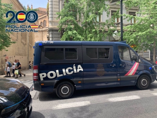 Furgón de la Policía Nacional, en imagen de archivo (POLICÍA NACIONAL) Furgón de la Policía Nacional, en imagen de archivo (POLICÍA NACIONAL)