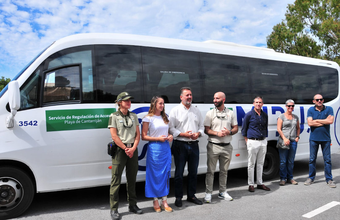 Presentación del servicio de lanzadera a Cantarrijan (JUNTA)