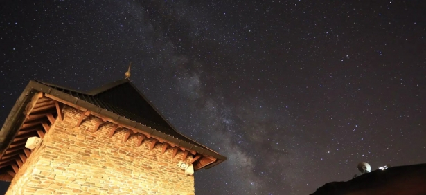 Lluvia de estrellas, en imagen de archivo (CETURSA-SIERRA NEVADA)