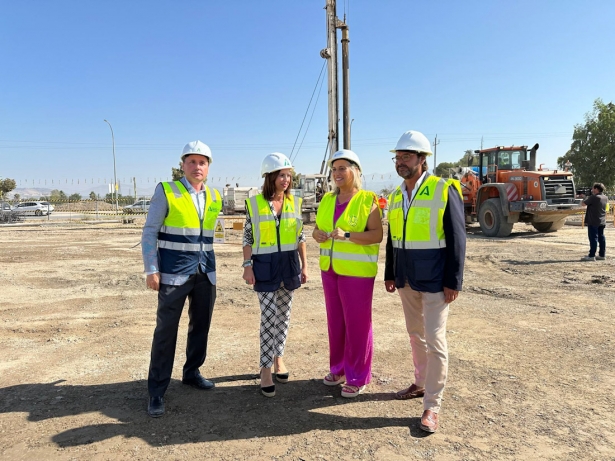 Visita a las obras de la subestación eléctrica (JUNTA)