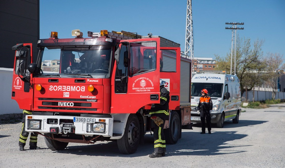 Camión de bomberos, archivo (EMERGENCIAS 112 ANDALUCÍA)
