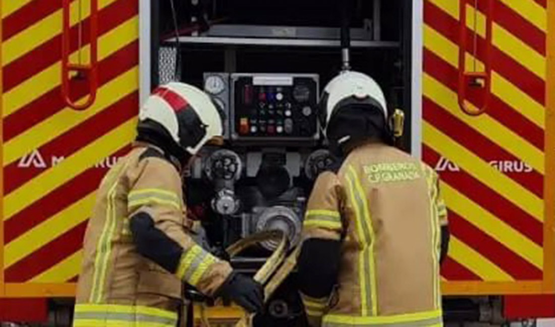Bomberos del Consorcio Provincial de Granada, en imagen de archivo (EMERGENCIAS 112)