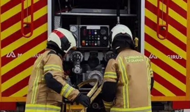 Bomberos del Consorcio Provincial de Granada, en imagen de archivo (EMERGENCIAS 112)