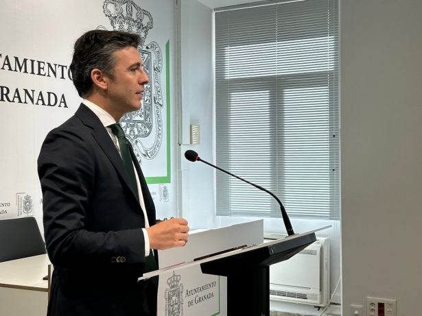 El Portavoz municipal Jorge Saavedra (AYTO. GRANADA)