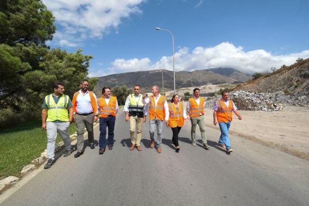 Visita a la planta de residuos de Vélez Benaudalla (DIPGRA)