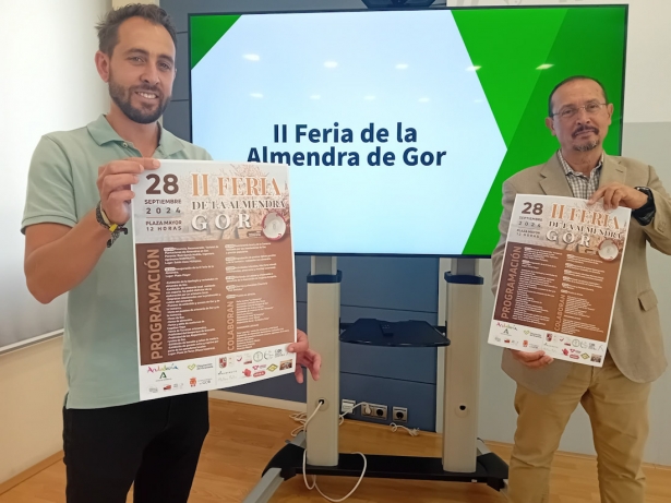 Presentación de la feria de la almendra de Gor (JUNTA)