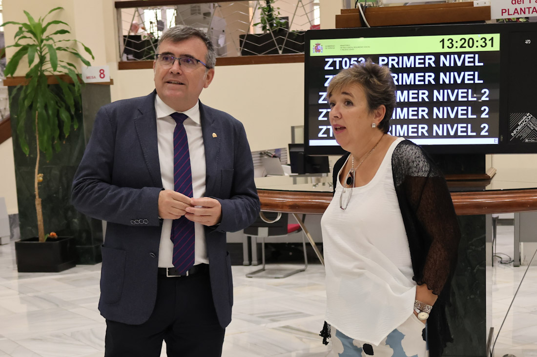 Visita a la sede de la Tesorería General de la Seguridad Social (SUBDELEGACIÓN) 
