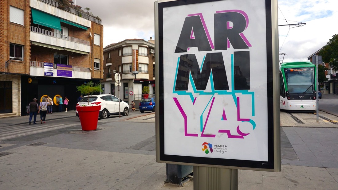 Mupi de la campaña