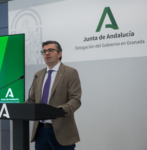 El delegado territorial de Empleo, Empresa y Trabajo Autónomo de la Junta de Andalucía en Granada, Javier Martín (JUNTA)